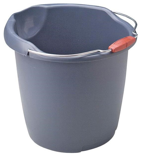 Newell Rubbermaid 296900AQUAM/BBF Utility Bucket, 15 Quart, Blue Mist