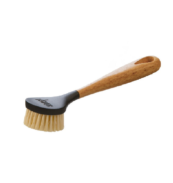 Lodge SCRBRSH Wooden Handle Scrub Brush, 10 Inch