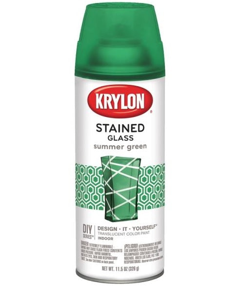 Krylon K09028000 Stained Glass Translucent Spray Paint, 11.5 Oz