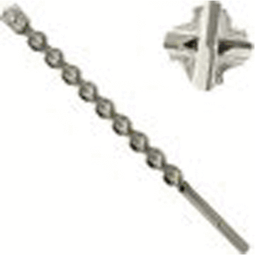 Irwin 323016 Hammer Drill Bits, 1" Dia, Chrome vanadium