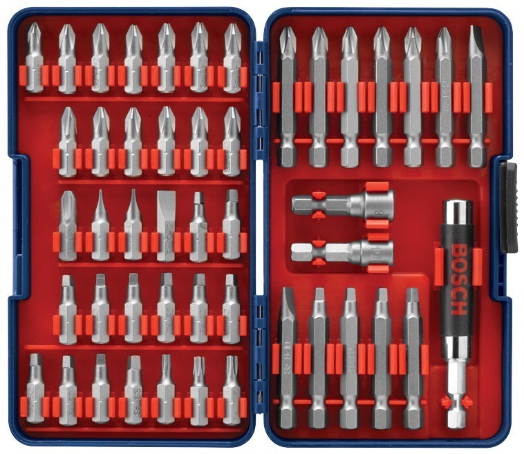 Bosch T4047L Multi-Size Screwdriver Bit Set, 47 Piece