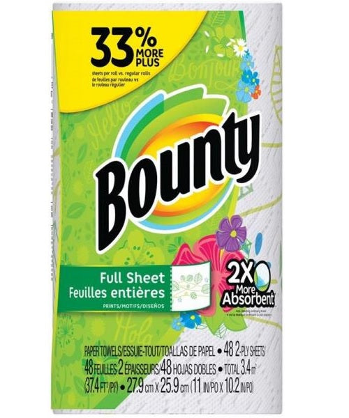 Bounty 76220 Paper Towels, White