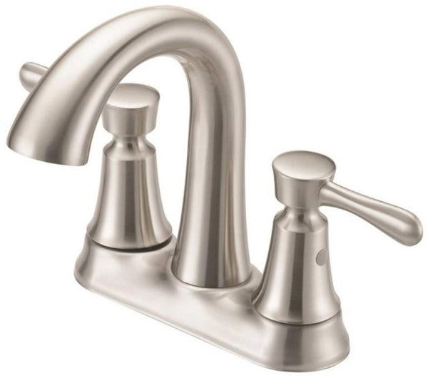 Boston Harbor F51B0035NP Two Handle Lavatory Faucet, Brushed Nickel