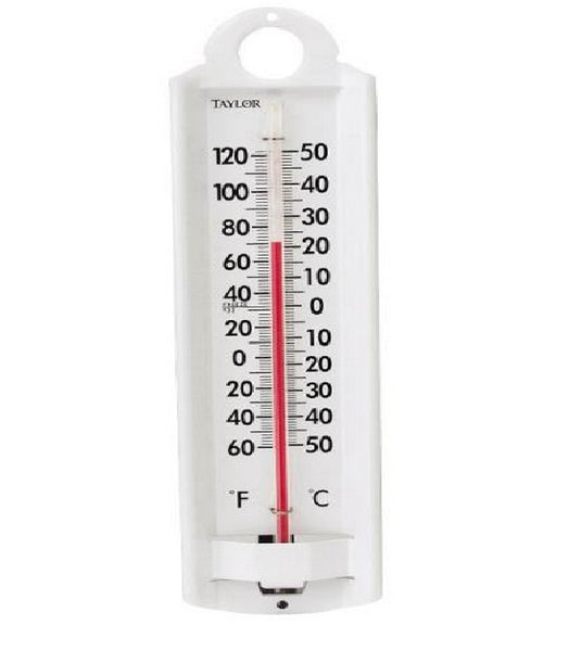 Taylor 5135N Indoor And Outdoor Thermometer, Aluminum