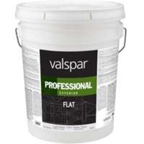 Valspar 045.0012611.008 Professional Exterior Latex Paint Flat, Light Base