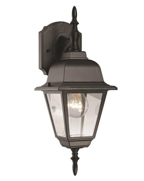 Boston Harbor DG-L01BL Outdoor Wall Lantern, Black