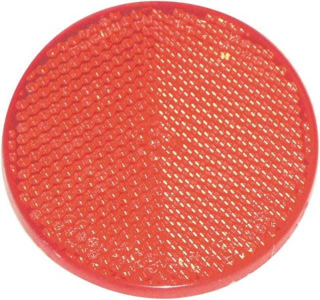 US Hardware RV-657C Round Reflector, 2", Red