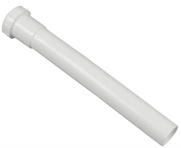 Danco 94031 Slip-Joint Extention Tube, White, 1-1/2" X 12"