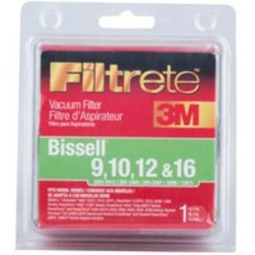 Filtrete 66809B-2 Bissell Type 9/10/12/16 Vacuum Cleaner Filter, 1-Count