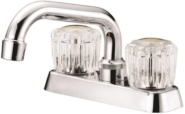 Boston Harbor FL010003CP Two Acrylic Handle Laundry Faucets, Chrome