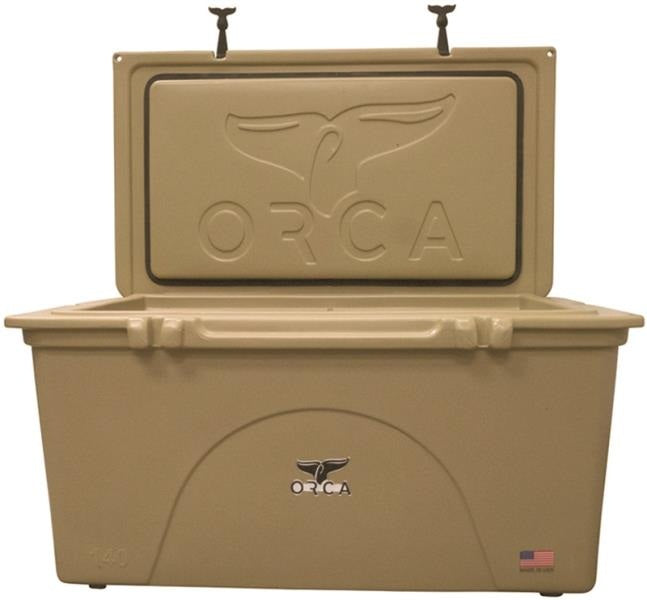 ORCA ORCT140 Insulated Cooler, 140 Quart, Tan
