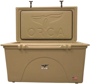 ORCA ORCT140 Insulated Cooler, 140 Quart, Tan