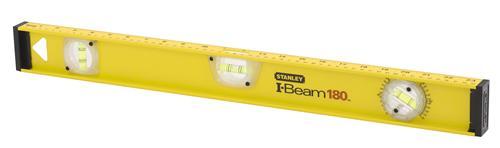Stanley Tools 42-324 I-Beam Level With Acrylic Vial Covers 24"