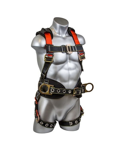 Guardian Fall Protection 11171 XL-XXL Seraph Construction Harness with Side D-Ring