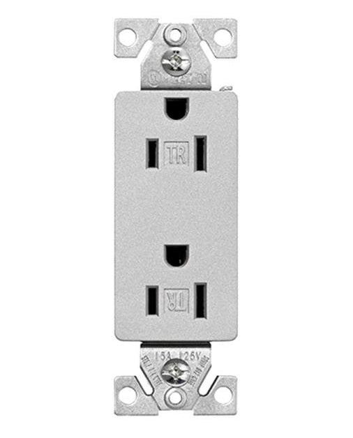 Cooper Wiring TR1107SG-SP-L Tamper Resistant Duplex Receptacle