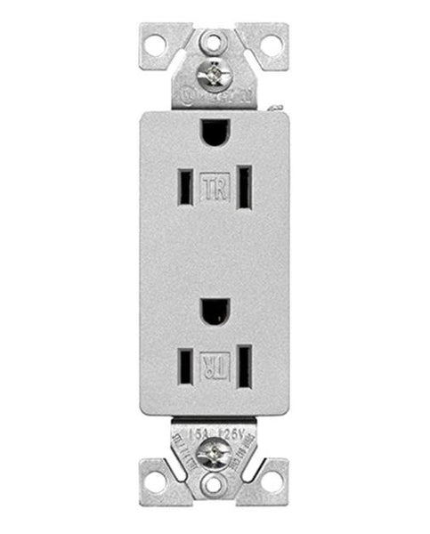 Cooper Wiring TR1107SG-SP-L Tamper Resistant Duplex Receptacle