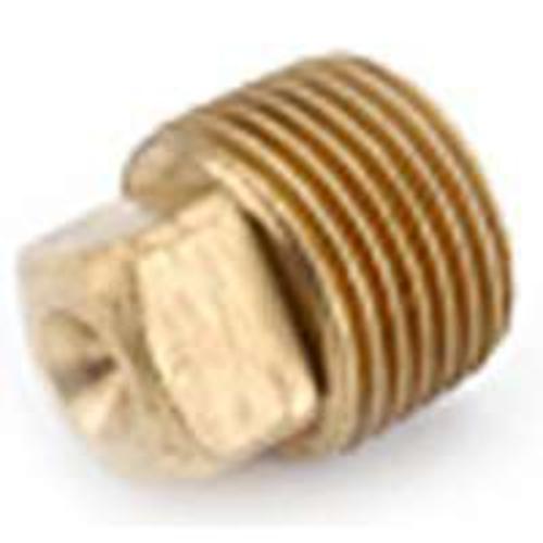 Anderson Metals 38714-16 Lo Lead Red Brass Solid Plug 1"