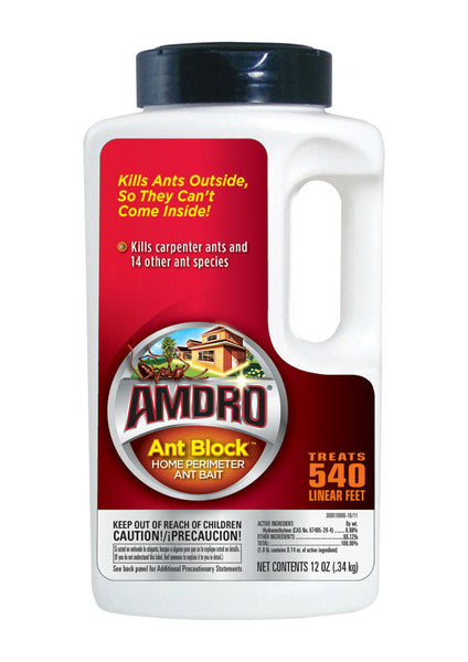 Ambrands 100099307/30075 Amdro Ant Block, 12 Oz