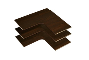 Easy Track RS3003-T Corner Shelves, Truffle, 14" Deep