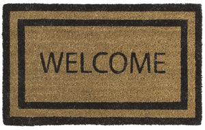 WJ Dennis CORRBW2436 Wel Come Door Mat, 24" x 36"