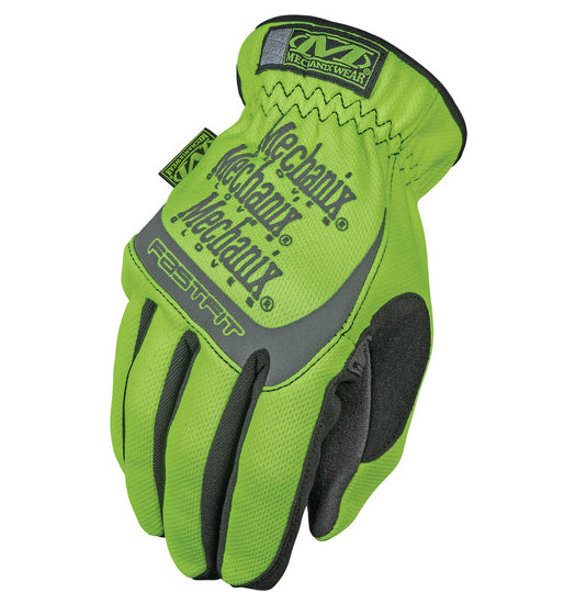Mechanix Wear SFF-91-009 Safety FastFit Glove, Medium, Hi-Viz Yellow