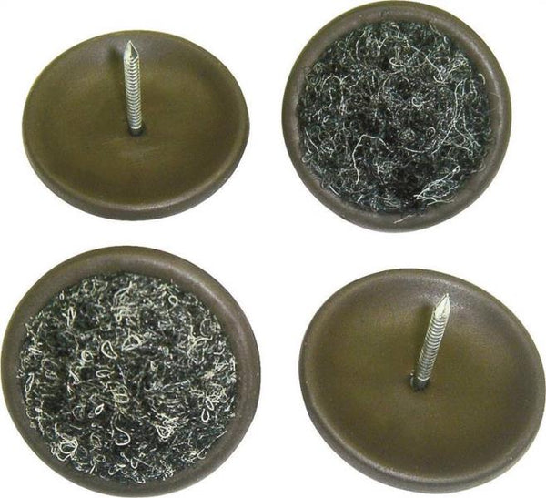 Prosource FE-S510-PS Carpet Base Glide Nails, 1-1/2"