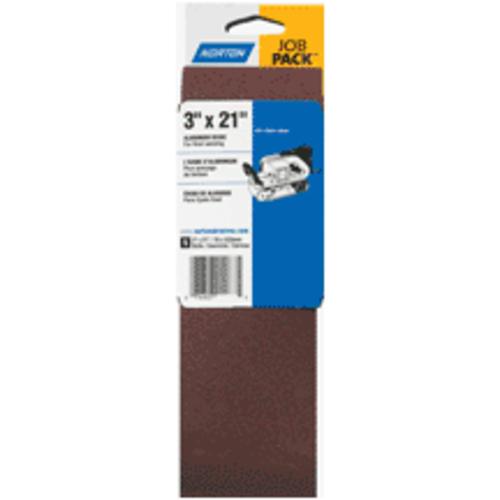 Norton 02068 Sanding Belt, 120 Grit, 4" x 24"