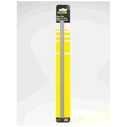 General 1216 Precision Stainless Steel Rule 15/32" x 12"
