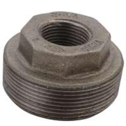 Worldwide B241 40X25 Malleable Hex Pipe Bushing, 1-1/2"x1", Black