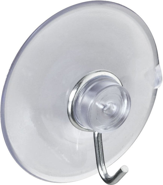 National Hardware N259-945 V2524 Suction Cup Hook, Medium, Clear