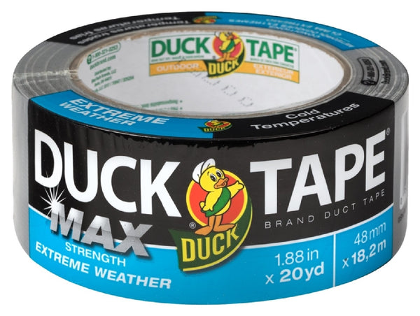 Duck 241635 Max Strength Extreme Weather Duct Tape, Silver, 1.88" x 20 Yd