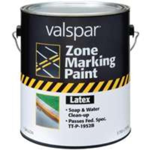 Valspar 024.0000138.007  Latex Zone Marking Paint, Red