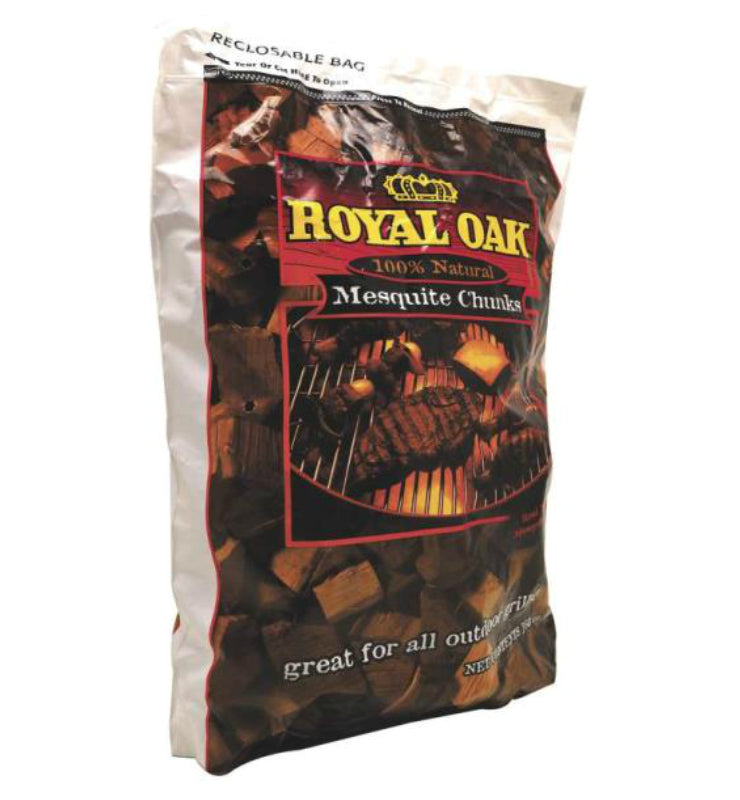 Royal Oak 197-301-163 Mesquite Chunks, All Natural, 6 Lb