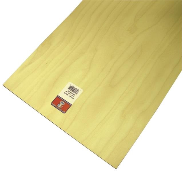 Midwest Basswood Sheets 3/16 x 3 x 24