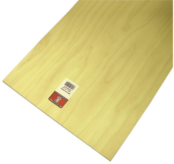 Midwest Products 5245 Craft Plywood Sheet, 3/16"H x 12"W x 24"L
