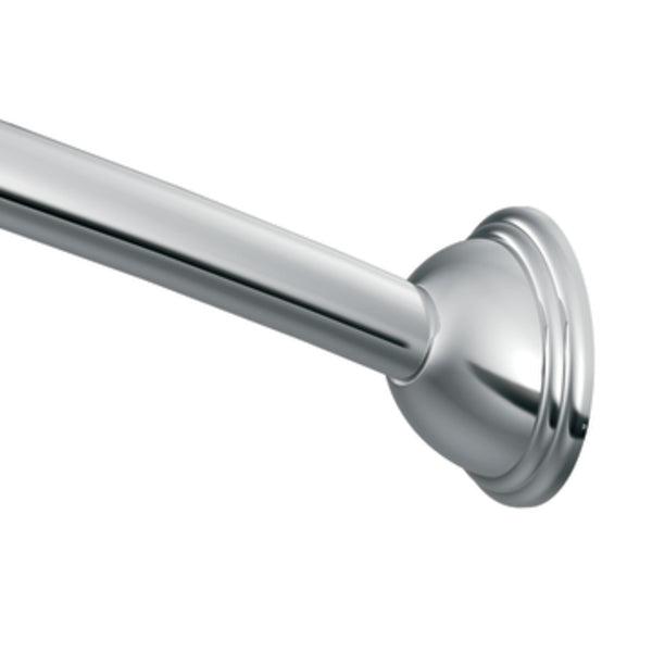 Moen DN2160CH  Adjustable Curved Shower Rod, Chrome