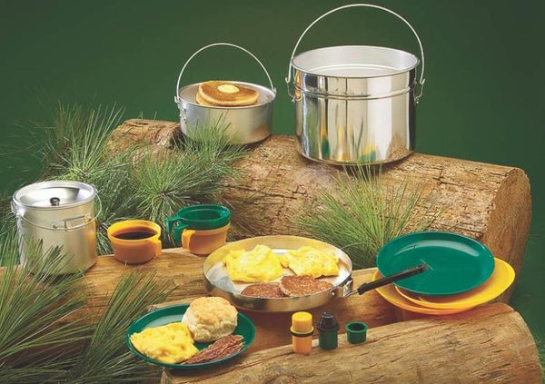 Texsport 13160 4-Person Cook Set, Aluminum