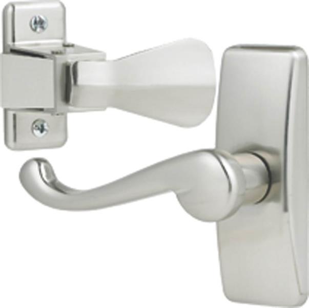 Ideal SKGLWSC Storm Door Lever Handle Set, Satin Chrome