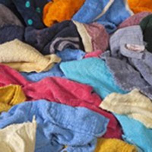 All Rags R401 Reclaimed Color Terry Mix, 25 Lbs.