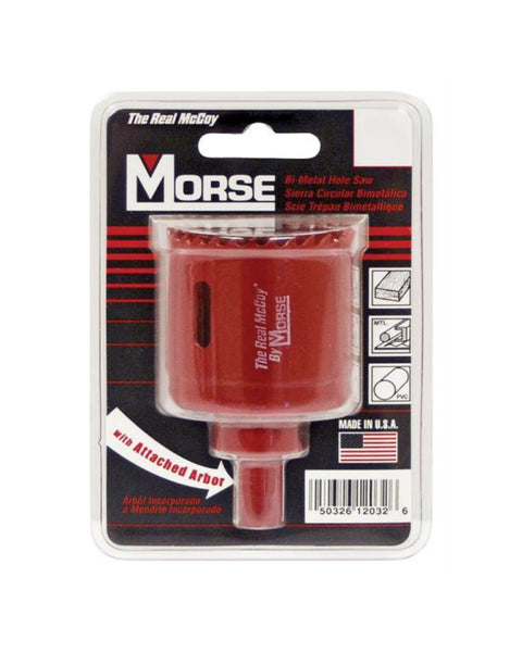 Mk Morse MHSA32C TAC32 Real McCoy Bi-Metal Hole Saw, Red, 2"