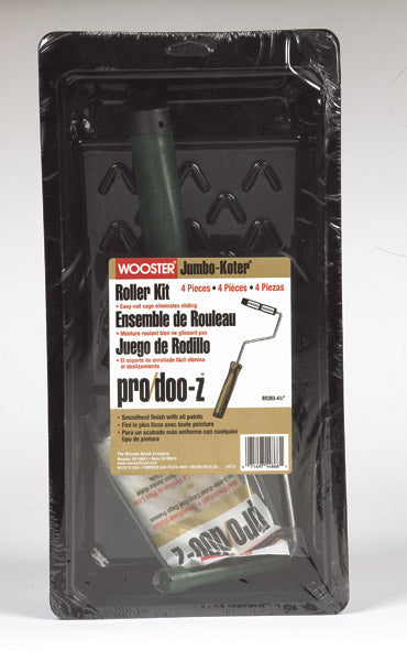 Wooster RR393-4-1/2 Jumbo-Koter Pro/Doo-Z Kit, 4 1/2", 4-Piece
