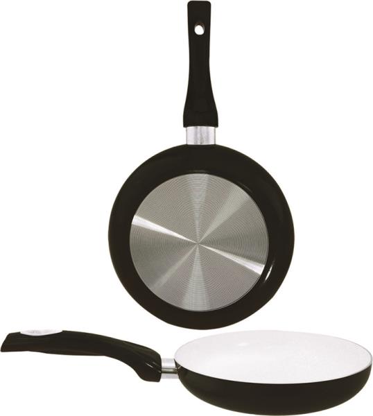 Dura-Kleen 8124-BK Ceramic Fry Pan, Non-Stick, Black, 9.5"