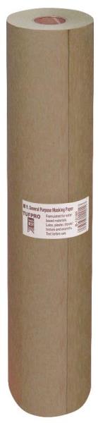Trimaco 12912 Light Weight Masking Paper, 12" x 60-Yard, Brown