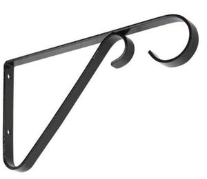 Stanley Hardware 274-514 Plant Brackets, Black, 6"