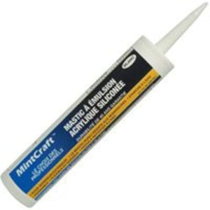 ProSource 78502CA Acrylic Sealant Caulk, 10.1 Oz