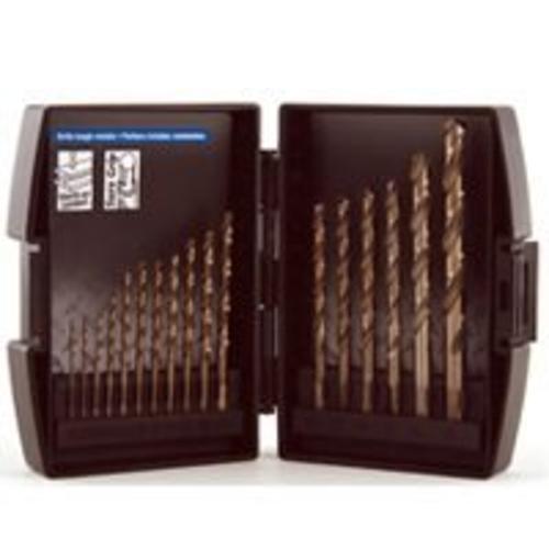 Vulcan 492470OR PVB Cobalt Drill Bit Set, 17 Pieces