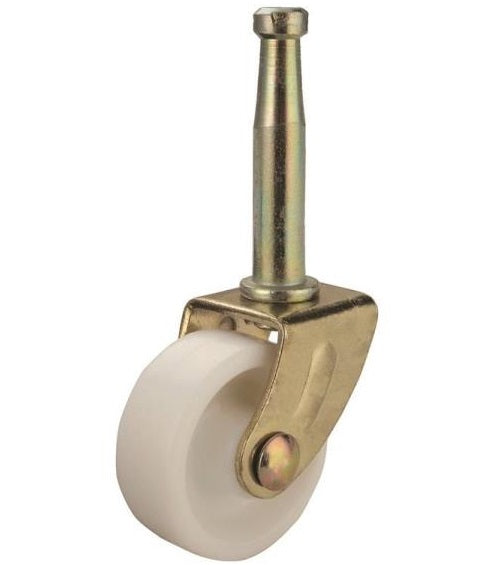 Prosource JC-B16-PS Swivel Casters, 1-5/8", Bright Brass, 4/Pack