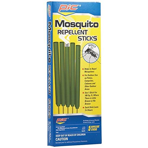 Pic MOS STK Mosquito Repellent Sticks, 5 Piece/Pack