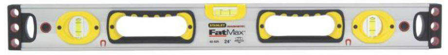 Stanley FatMax 43-525 Magnetic Level, 24"