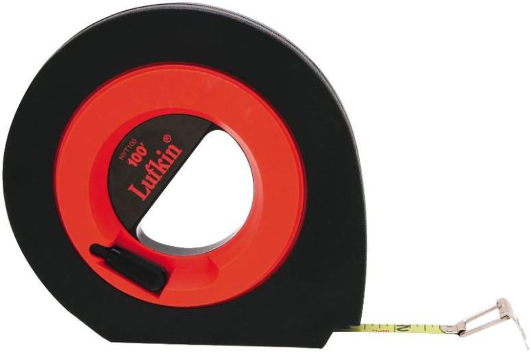 Lufkin HYT100 Long Tape Rules, 100' x 3/8"